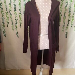 Size L Love Tree Long Cardigan w/ Slits on the sides B2